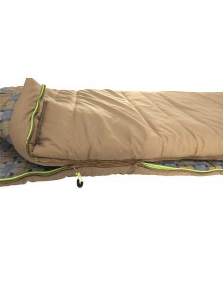 Outwell Commodore, Sleeping bag, 225 x 85 cm, 9/5/-8 °C, with loose Pillow