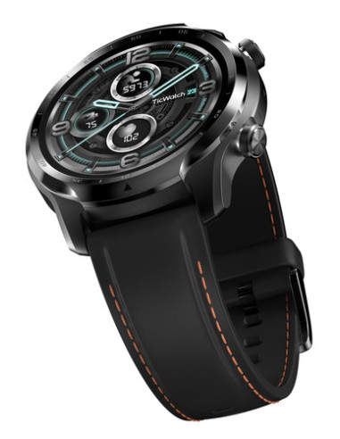TicWatch Pro 3 GPS Smart watch, NFC, GPS (satellite), Retina AMOLED, Heart rate monitor, Waterproof, Bluetooth, 1 GB, 8 GB, Andr