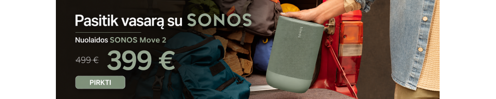 SONOS Nešiojamos kolonėlės